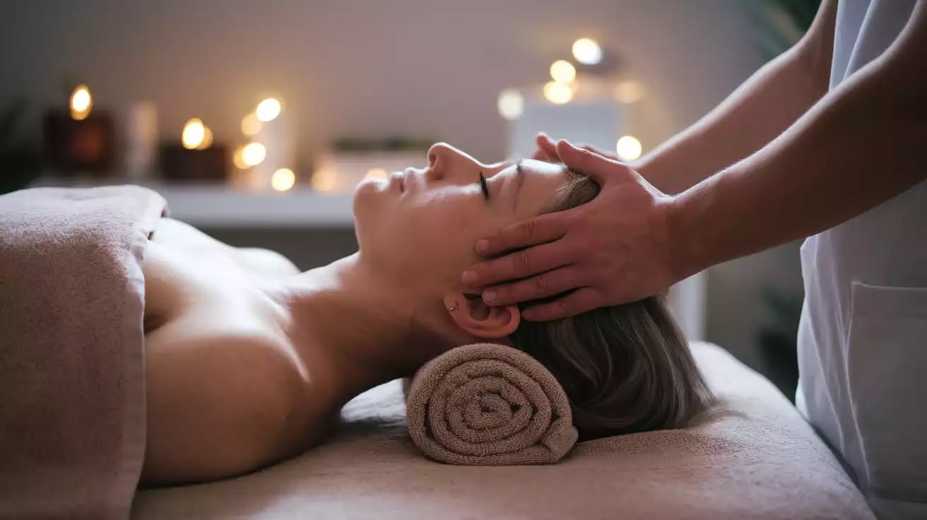 Massage cranien institut de beaute